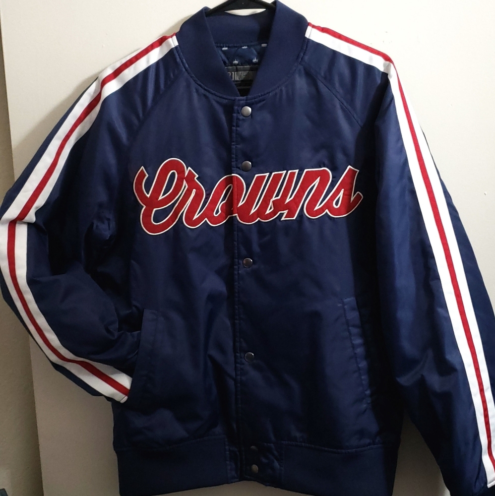 Forever 21 crowns Baseball Jacket